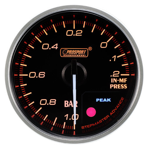 Indicador de Vacío Prosport Premium 60mm Ámbar - Imagen 2