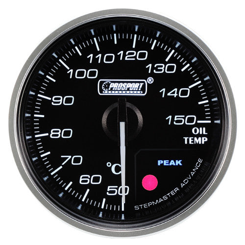Indicador Temperatura Aceite Prosport Premium 52mm Ámbar - Imagen 2
