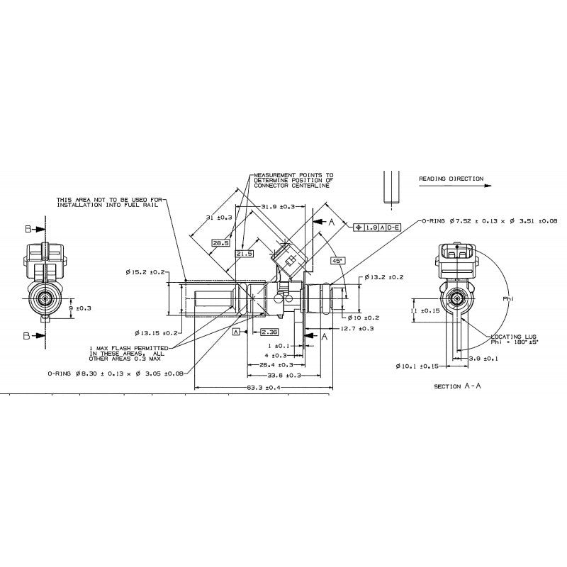 Inyector Bosch 347cc