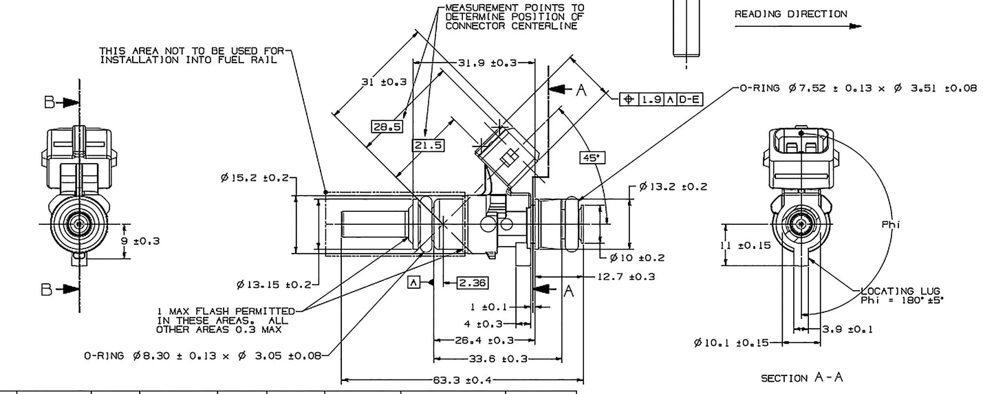 Inyector Bosch 980cc - Imagen 3