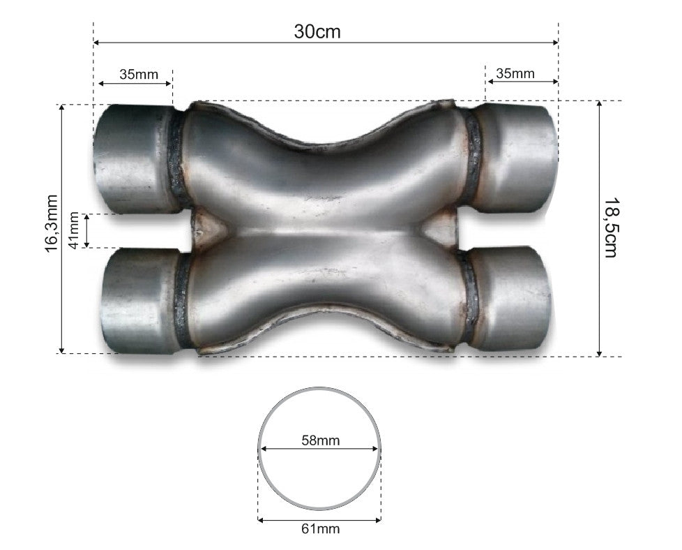 X-Pipe 57mm - Imagen 4
