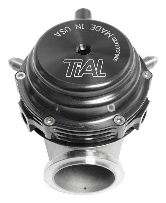 Válvula de Descarga Externa Tial MVR 44mm Negra, Todos los Muelles