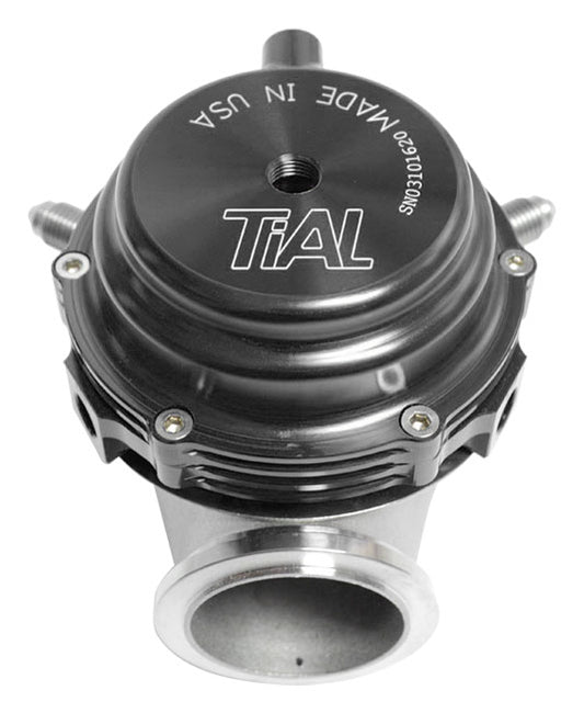 Válvula de Descarga Externa Tial MVR 44mm Negra, Todos los Muelles