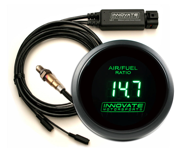 Kit LC-2 con Medidor DB Green, Innovate 3873 – Luz Verde, AFR Banda Ancha
