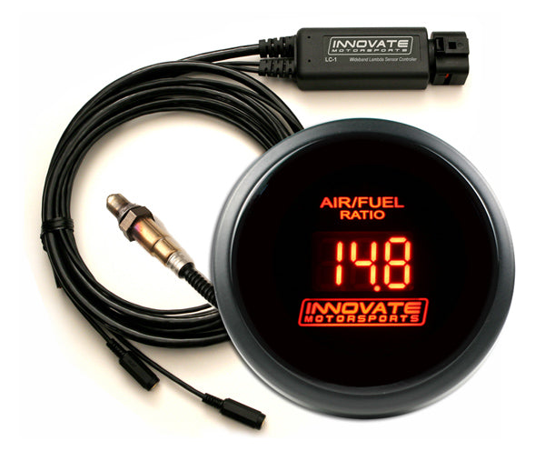 Kit LC-2 con Medidor DB Red Innovate 3796 – AFR Banda Ancha Luz Roja