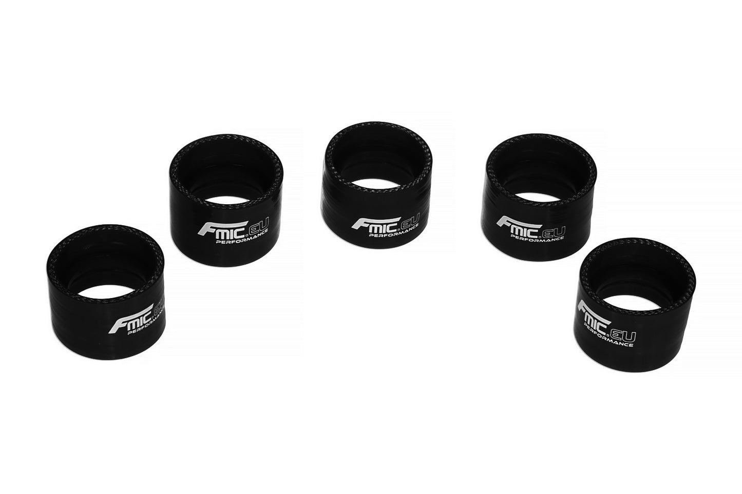 Kit Manguitos de Silicona Intercooler FMIC.EU Fiat Coupe 2.0 20V GT Turbo - Negro - Imagen 2