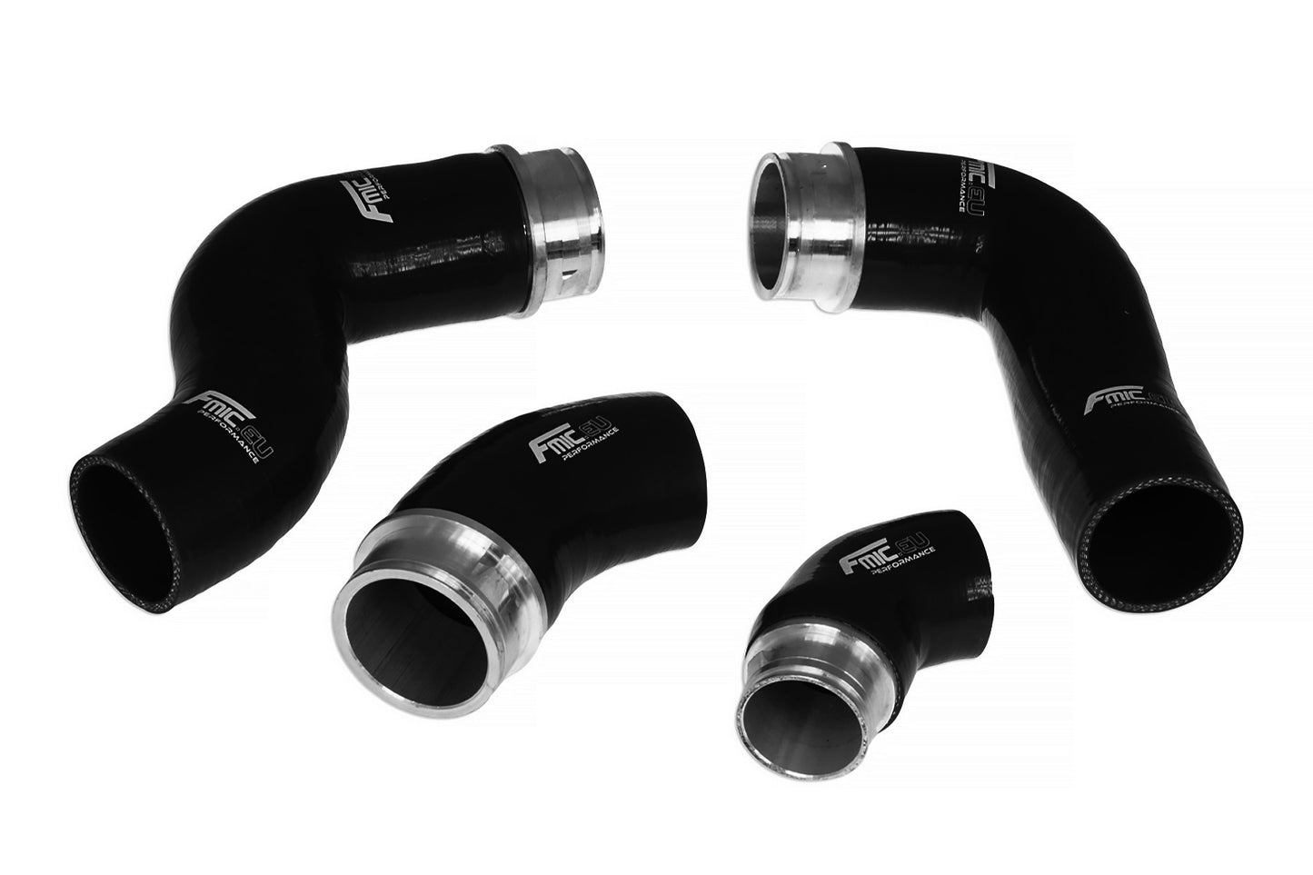 Kit Manguito de Admisión Turbo Silicona FMIC.EU VW Golf MK5 GTI 2.0T - Negro