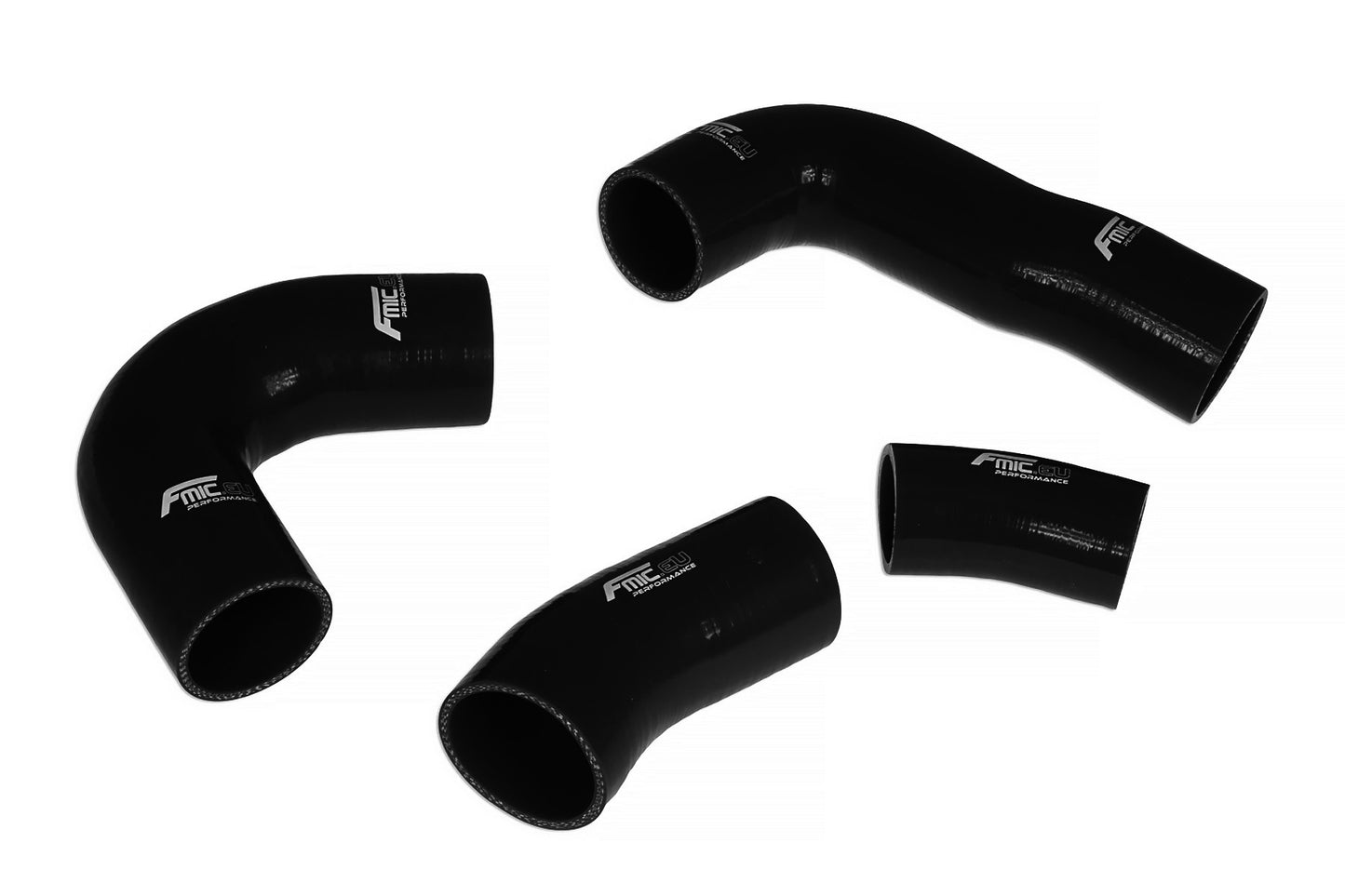 Kit de Manguitos de Silicona Intercooler FMIC.EU VW Golf MK7 R GTI 2.0 TSI 2013-2020 - Negro