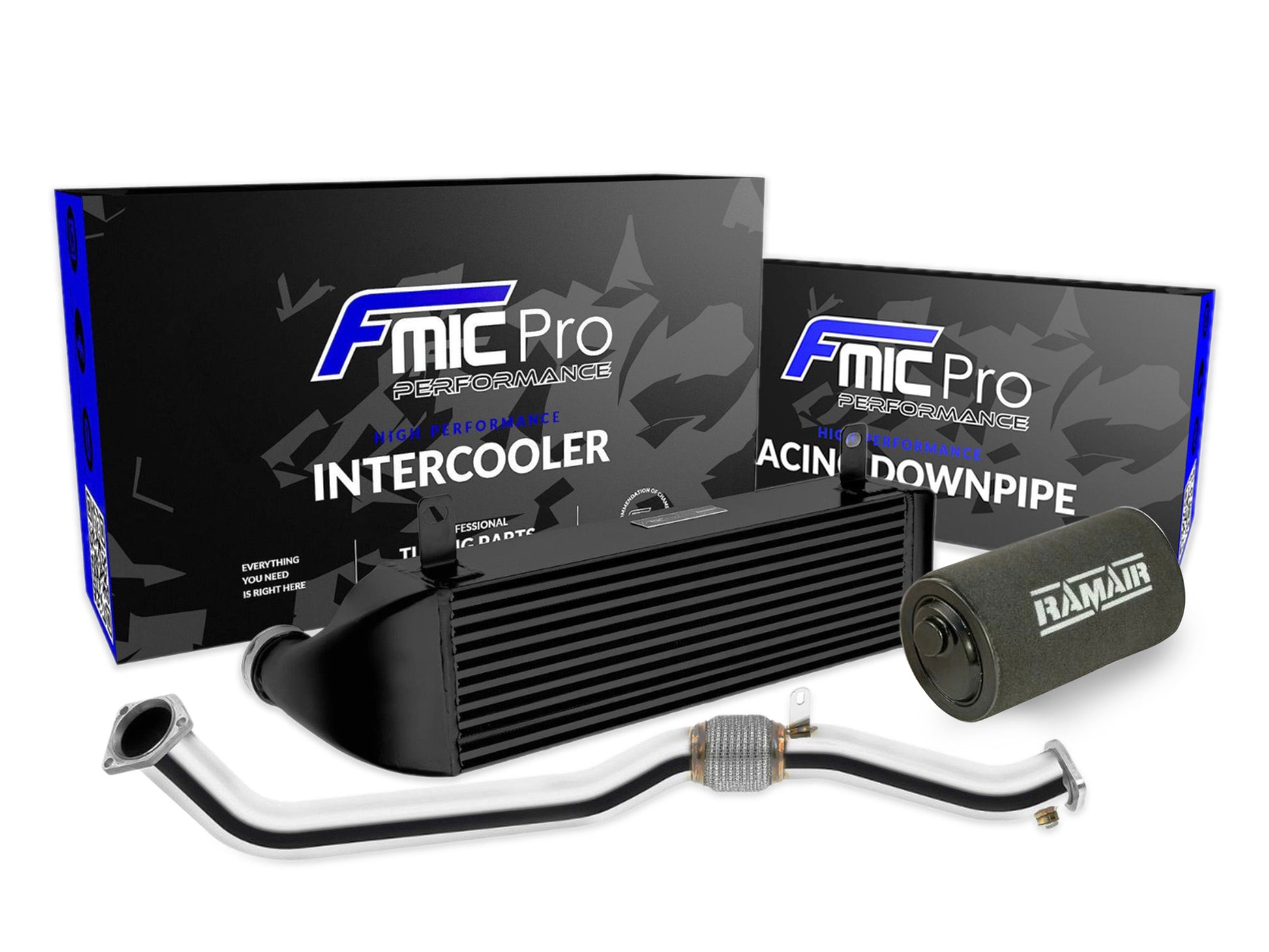 Power Pack Intercooler, Downpipe y Admisión BMW E46 318d 320d M47 M47N - Imagen 4