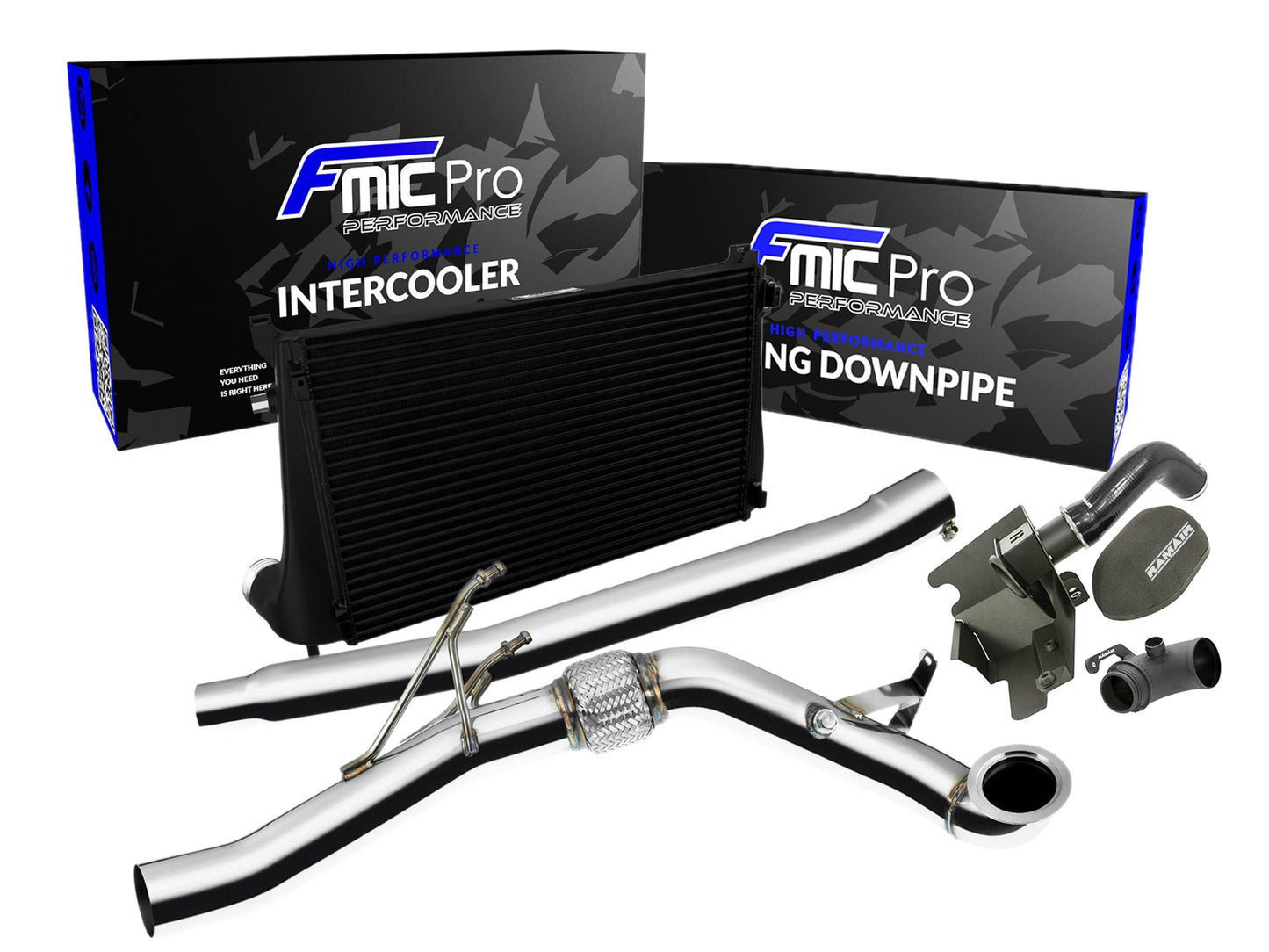 Power Pack VW Golf 7 R 2.0 TSI 2013-2017 4MOTION: Intercooler, Downpipe y Admisión - Imagen 4