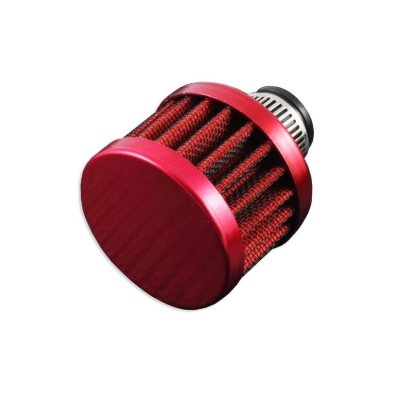 crankcase-filter-red-round-tapered-universal-air-intake-cone-filter
