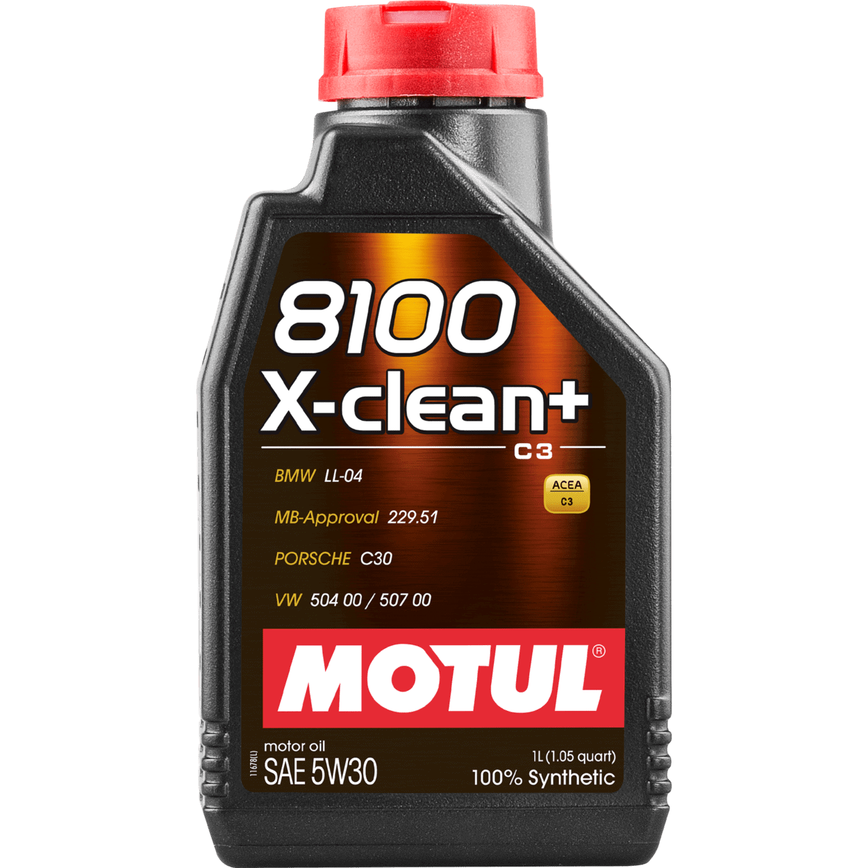 MOTUL 8100 X-CLEAN+ 5W30 5L - Refuel Parts