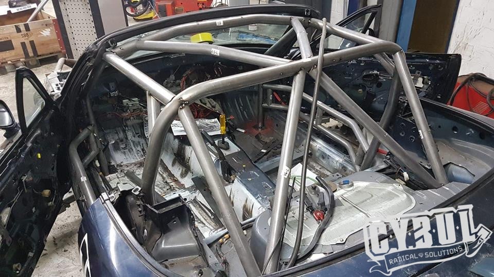  Jaula antivuelco Mazda MX-5 NA/NB V3 con barras de puerta NASCAR - Refuel Parts